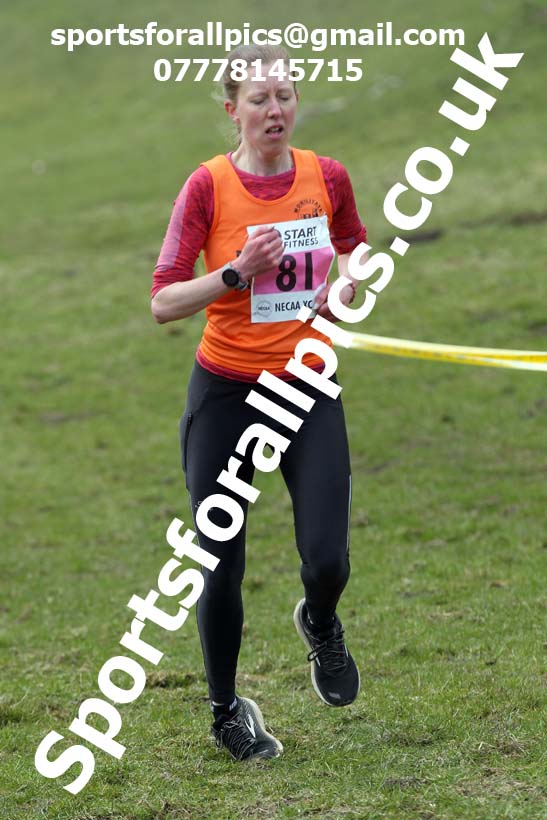 Masters men 2021 NECAA Cross Country Relays, Thornley Farm, Peterlee, Saturday, April 10th. Photo: David T. Hewitson/Sports for All Pics